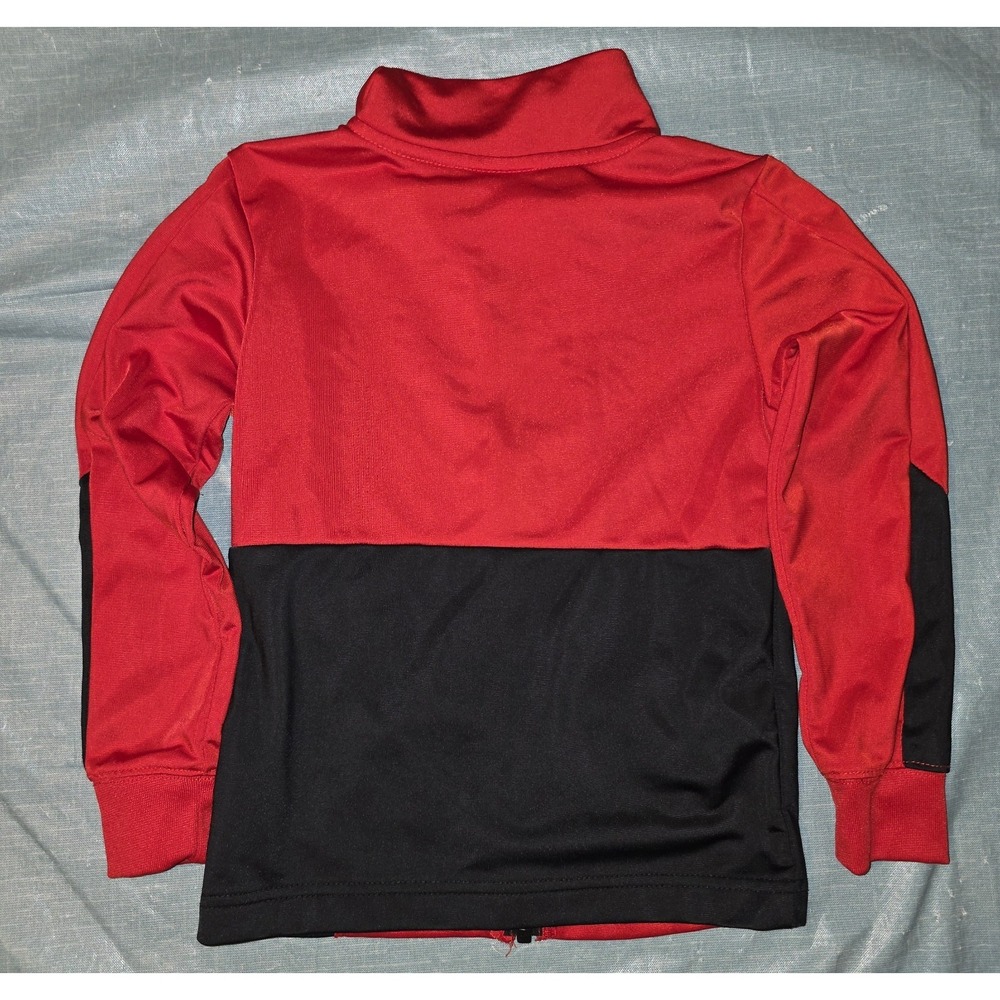 Boys Nike  Track Jacket Red Full Zip Youth Kids  - Size 4-5 Years - Picture 3 of 6